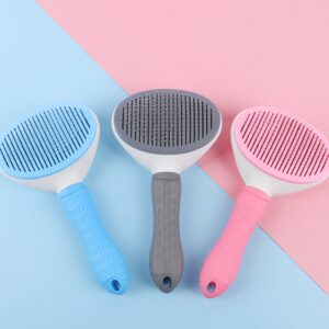 Cepillo Auto Limpiante Para Mascotas Quita Pelo Perros Gatos