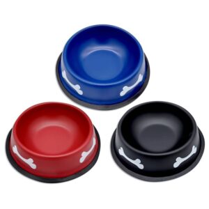 Tazón Metálico Antideslizante